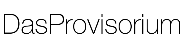 Logo of DasProvisorium