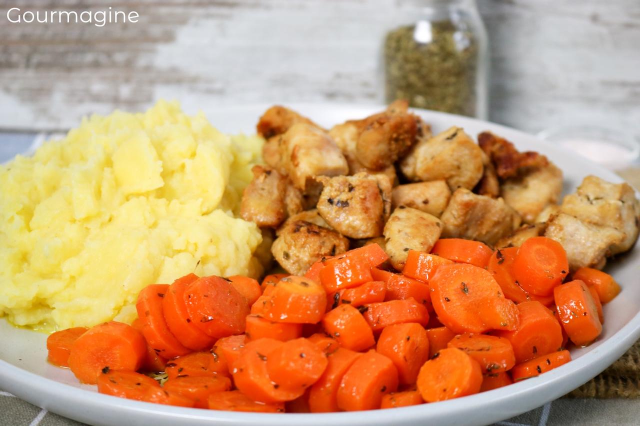 Gedämpfte Rüebli mit Poulet und Kartoffeln | Rüebli-Rezepte | Gourmagine – Einfache Rezepte ...